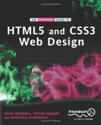 cover of the book The Essential Guide to HTML5 and CSS3 Web Design