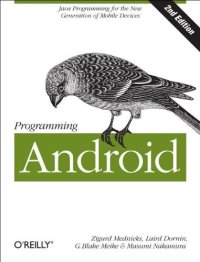 cover of the book Programming Android: Java Programming for the New Generation of Mobile Devices