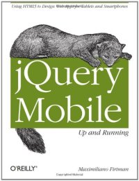 cover of the book jQuery Mobile: Up and Running