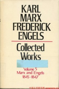 cover of the book Collected Works, Vol. 5: Marx and Engels: 1845-1847