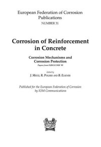 cover of the book B0746 Corrosion of reinforcement in concrete (EFC 31) (matsci)