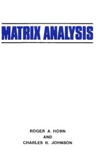 cover of the book Matrix Analysis