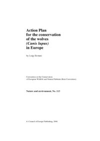 cover of the book Action Plan for the Conservation of Wolves in Europe