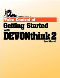 cover of the book Take Control of Getting Started with DEVONthink 2