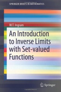 cover of the book An Introduction to Inverse Limits with Set-valued Functions