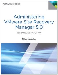 cover of the book Administering VMware Site Recovery Manager 5.0