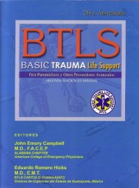 cover of the book BTLS: Basic Trauma Life Support Para Paramedicos y Otros Proveedores Avanzados Spanish 2nd Edition