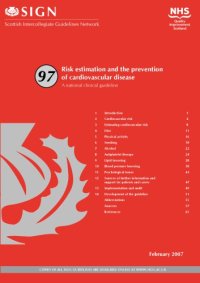 cover of the book Risk estimation and the prevention of cardiovascular disease : a national clinical guidleine