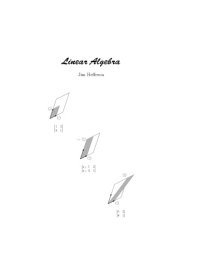 cover of the book Linear algebra