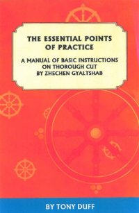 cover of the book The Essential Points of Practice - A Manual of Basic Instructions on Thorough Cut by Zhechen Gyaltshab