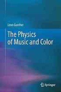 cover of the book The physics of music and color