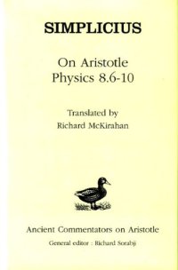 cover of the book On Aristotle Physics 8.6-10