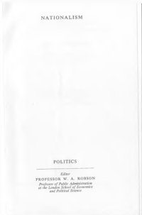 cover of the book Nationalism