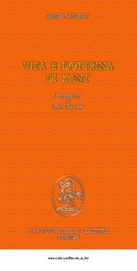 cover of the book Vita e dottrina di Kant