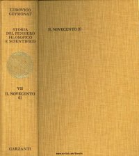 cover of the book Storia del pensiero filosofico e scientifico: il Novecento - Tomo I