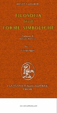 cover of the book Filosofia delle forme simboliche: il linguaggio