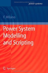 cover of the book Power System Modelling and Scripting