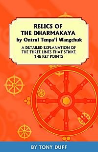 cover of the book Relics of the Dharmakaya: A Detailed Explantion of the Three Lines That Strike the Key Points