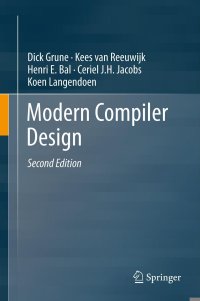 cover of the book Modern compiler design