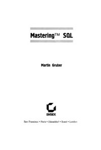 cover of the book SQL