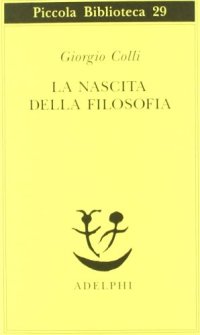 cover of the book La nascita della filosofia