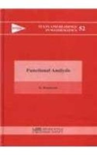 cover of the book Functional analysis