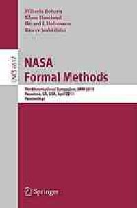 cover of the book NASA Formal Methods: Third International Symposium, NFM 2011, Pasadena, CA, USA, April 18-20, 2011. Proceedings