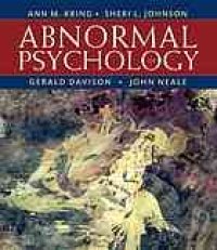 cover of the book Abnormal psychology