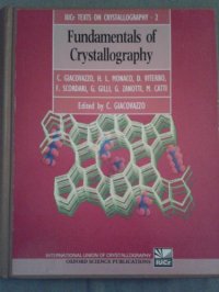 cover of the book Fundamentals of crystallography