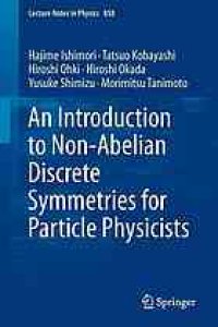 cover of the book An introduction to non-abelian discrete symmetries for particle physicists