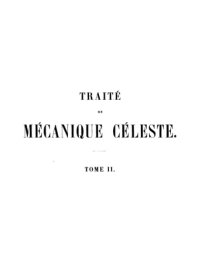 cover of the book Traite de mecanique celeste, tome 2. Figure des corps celestes