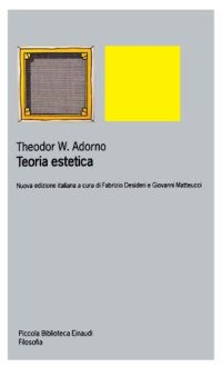 cover of the book Teoria estetica