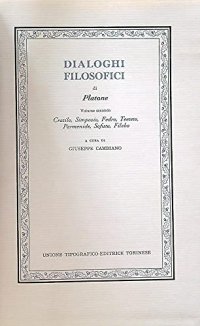 cover of the book Dialoghi filosofici