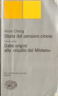 cover of the book Storia del pensiero cinese