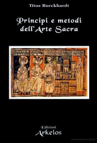 cover of the book Principi e metodi dell'arte sacra