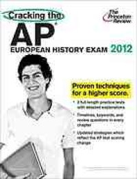 cover of the book Cracking the AP European history exam