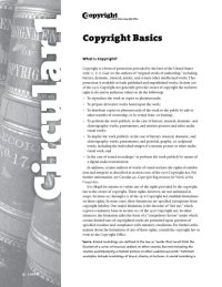 cover of the book Copyright basics