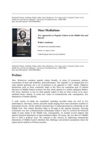 cover of the book Mass Mediations : New Approaches to Popular Culture in the Middle East and Beyond