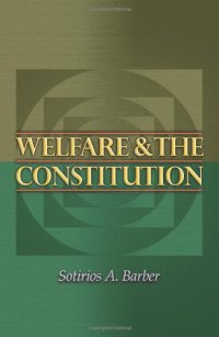 cover of the book Welfare and the Constitution