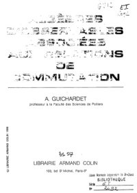 cover of the book Algèbres d'observables associées aux relations de commutation