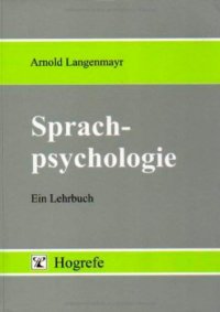 cover of the book Sprachpsychologie : ein Lehrbuch