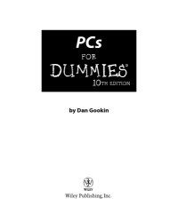 cover of the book PCs For Dummiesa