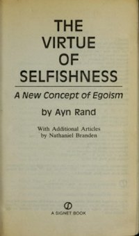 cover of the book The virtue of selfishness : a new concept of egoism