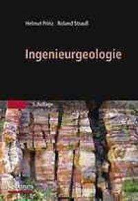 cover of the book Ingenieurgeologie