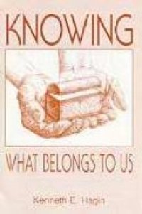 cover of the book Knowing what belongs to us