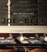 cover of the book The Art of Living According to Joe Beef: A Cookbook of Sorts