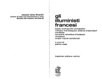 cover of the book Gli illuministi francesi