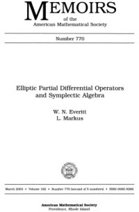 cover of the book Elliptic Partial Differential Operators and Symplectic Algebra