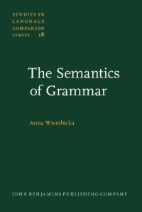 cover of the book The Semantics of Grammar