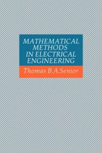 cover of the book Mathematical methods in electrical engineering